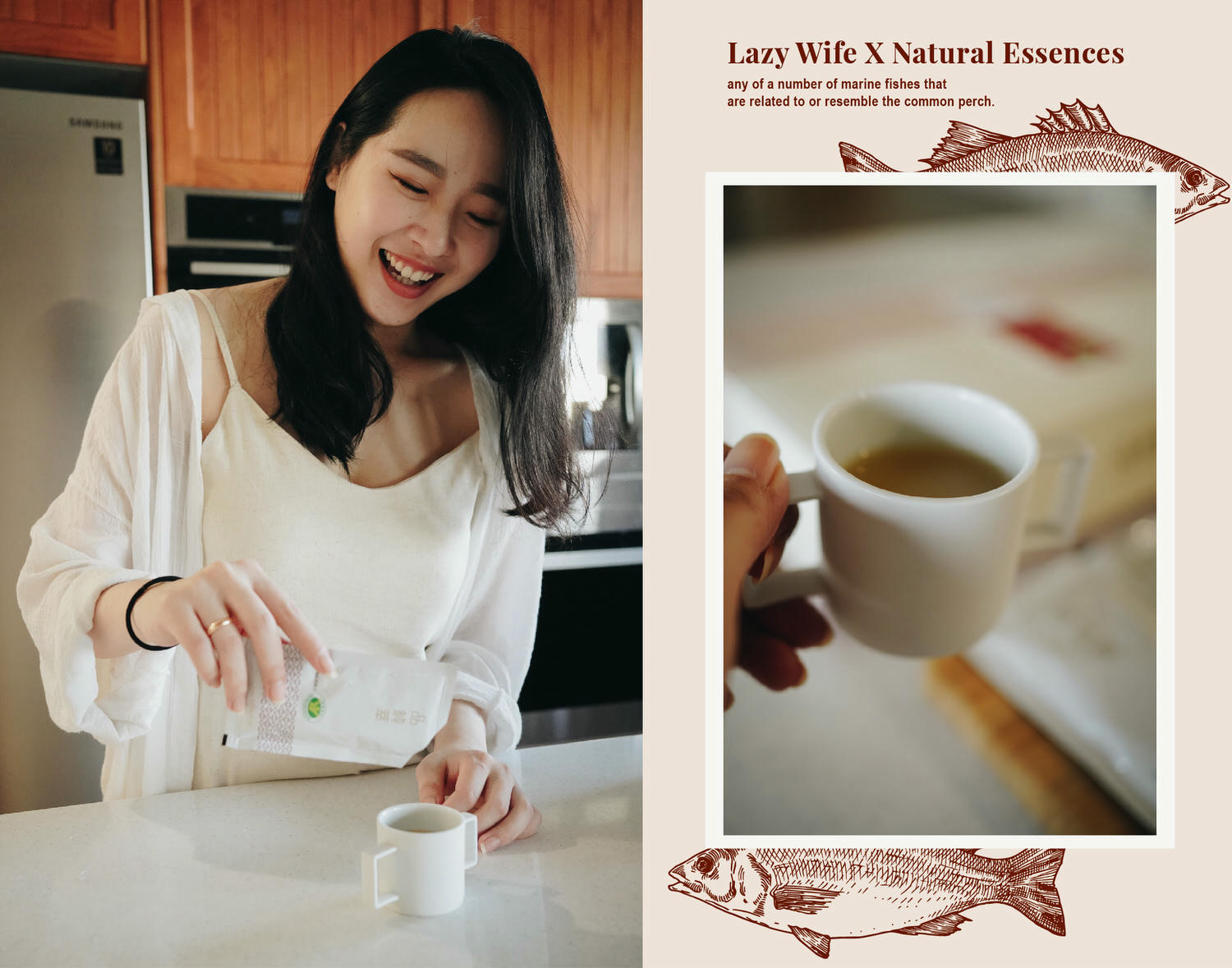 孕期補品-愛自己從每天早晨一杯品純萃鱸魚精開始